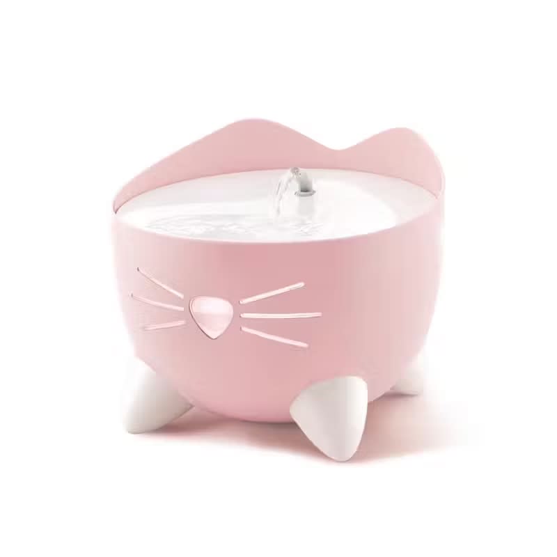 CATIT PIXI FUENTE BEBEDERA ROSA2