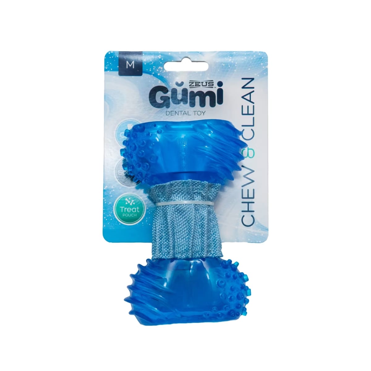 ZEUS GUMI JUGUETE DENTAL CLEAN & CHEW MEDIUM1