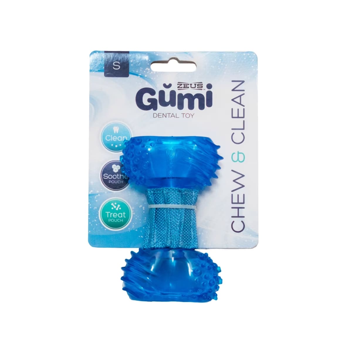 ZEUS GUMI JUGUETE DENTAL CLEAN & CHEW SMALL1