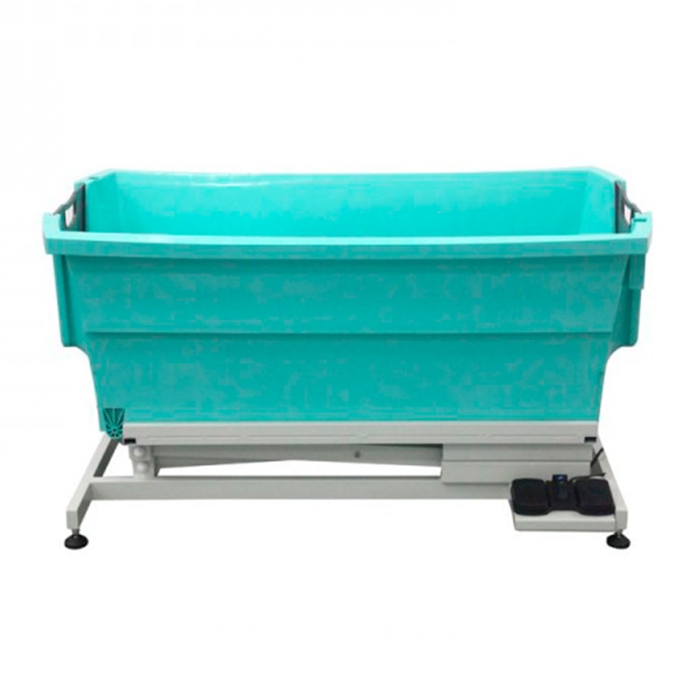 BAÑERA ELÉCTRICA PLÁSTICA VERDE C/BRAZO1