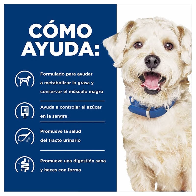 HILLS PRESCRIPTION DIET W/D PERRO MULTI-BENEFIT 3.86 KG5