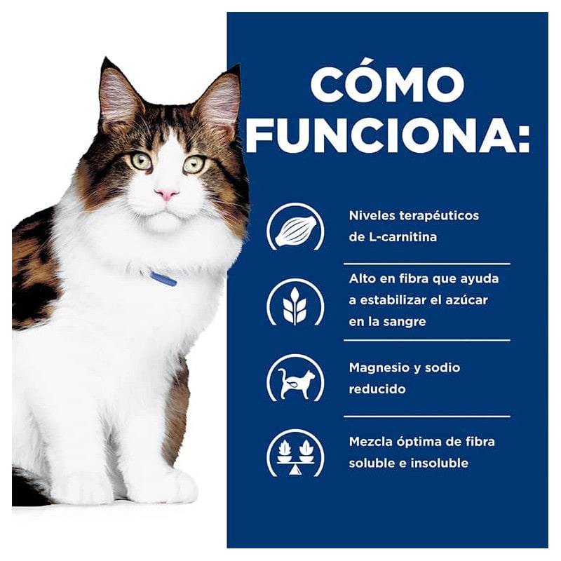HILL´S PRESCRIPTION DIET W/D MULTI BENEFIT FELINO 1.8 kg3