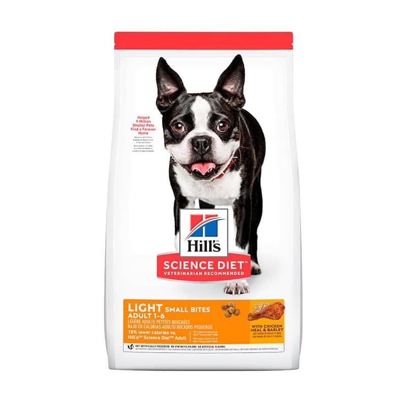HILL PERRO ADULTO LIGHT SMALL BITE 2.27 KG1