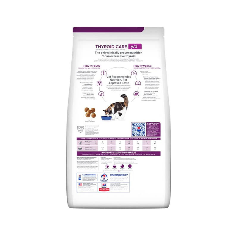 HILL'S FELINO Y/D THYROID CARE 1.81 KG2