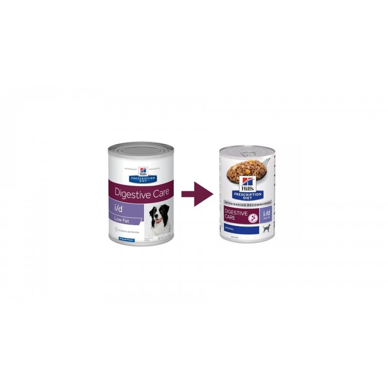HILLS LATA I/D DIGESTIVE CARE LOW FAT PERRO 370 GR2