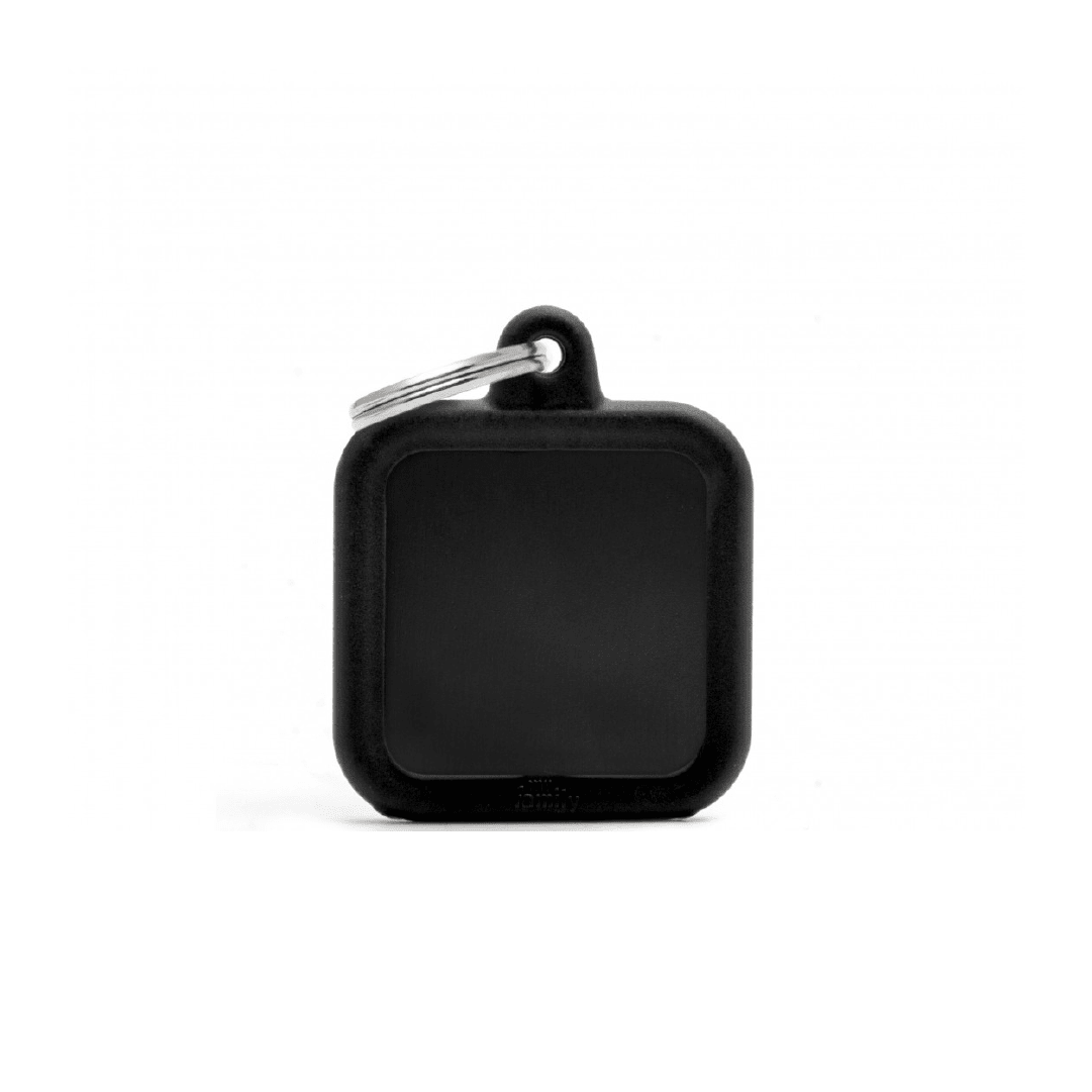 PLACA BLACK SQUARE ALU BLACK RUBBER1