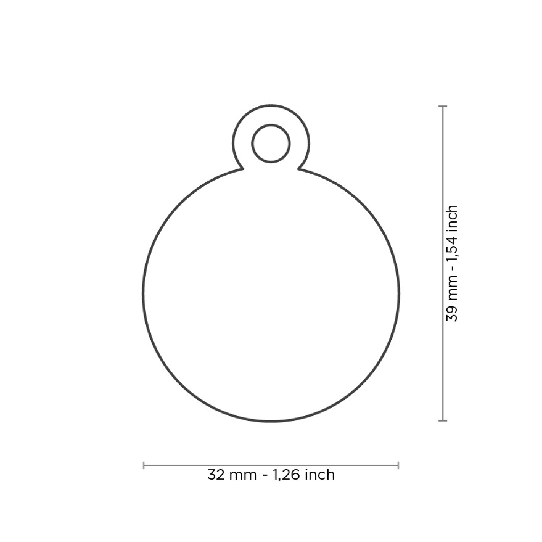 PLACA BLACK CIRCLE ALU RED RUBBER1