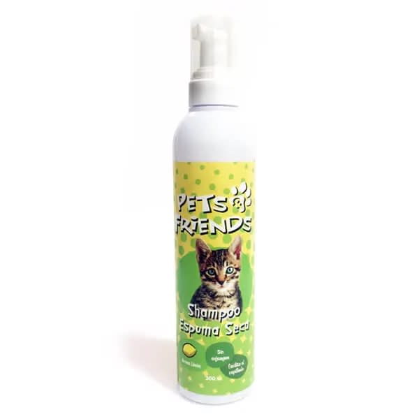 Shampoo Espuma Seca Gato 300 cc1