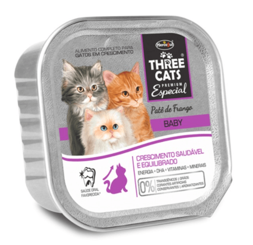 Three Cats Esp Pate Baby (90 Gr)1