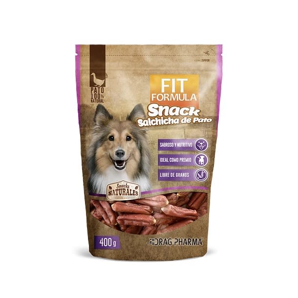 Snack Fit Formula Salchicha De Pato 400 Gr1