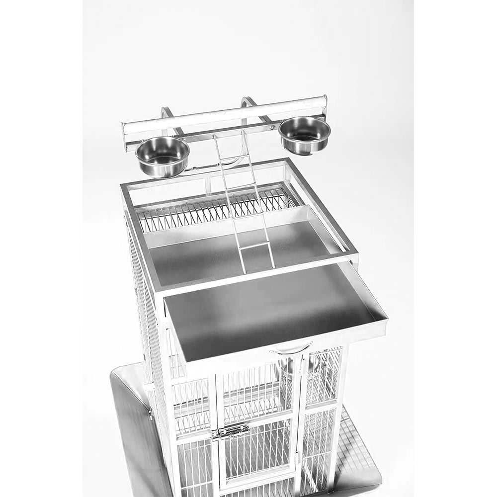 JAULA PREMIUM AVES MED/GR - BLANCO PALIDO SMALL2