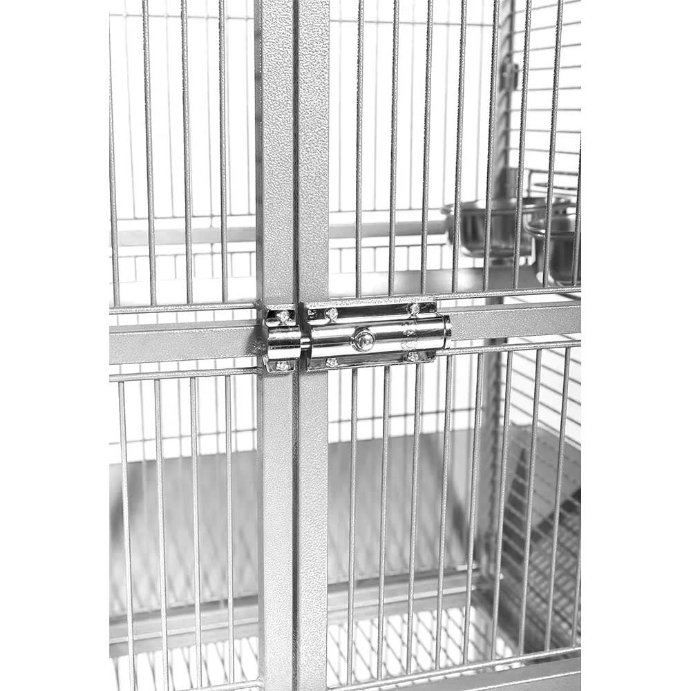 JAULA PREMIUM AVES MED/GR - BLANCO PALIDO SMALL3