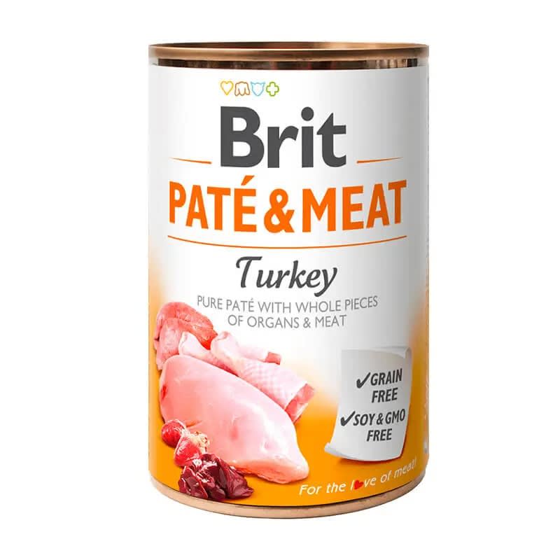 BRIT PATÉ & MEAT TURKEY 400 GR1