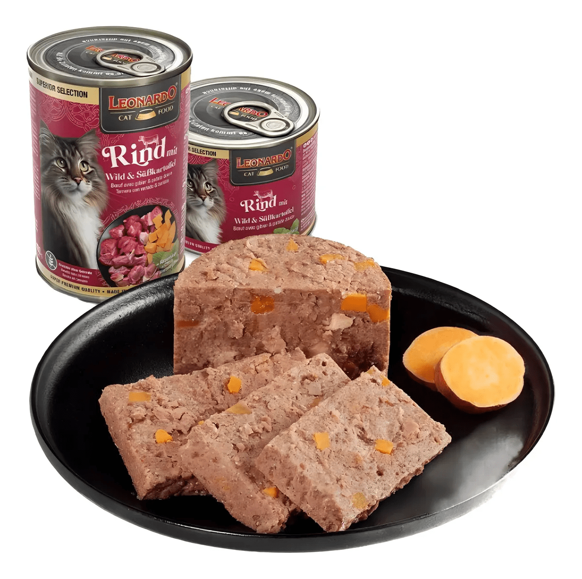 LEONARDO LATA SUPERIOR SELECTION TERNERA CON VENADO Y CAMOTE 400 GR2