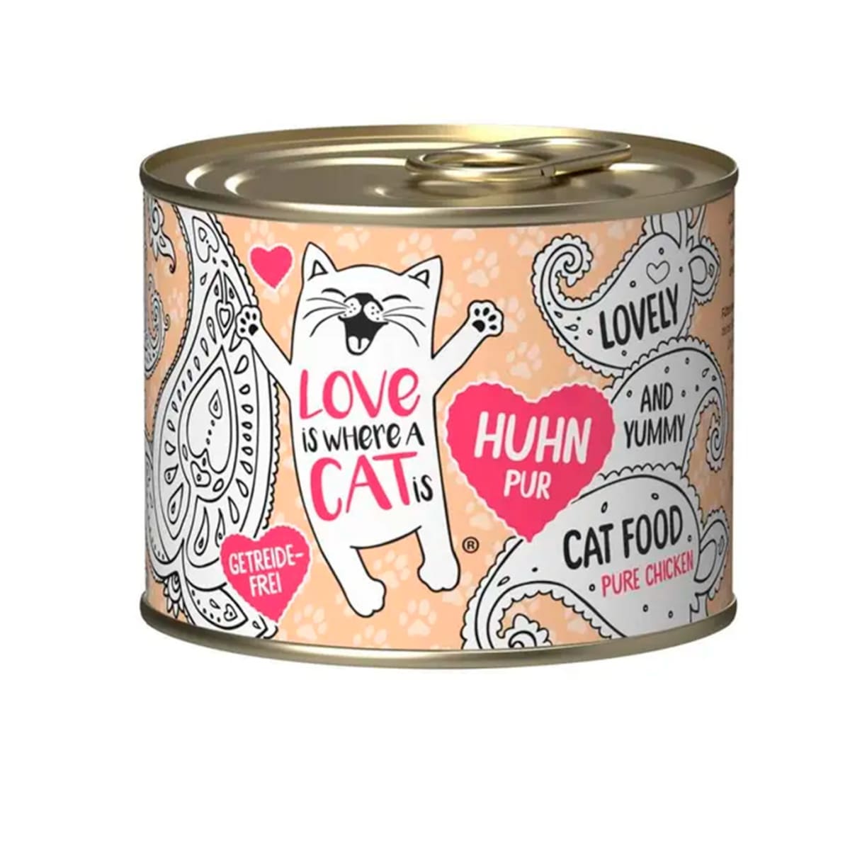 LATAS LOVE POLLO 200 GR1