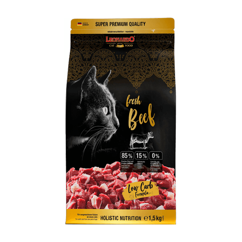 Leonardo Fresh Ternera Alimento Para Gatos 1,5 Kg1