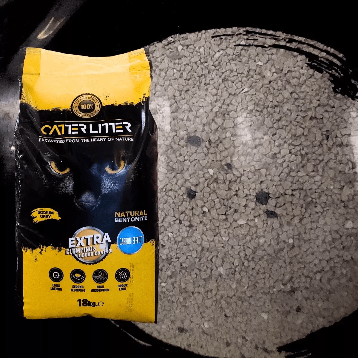 ARENA CATTER LITTER CABON ACTIVO 18 KG2