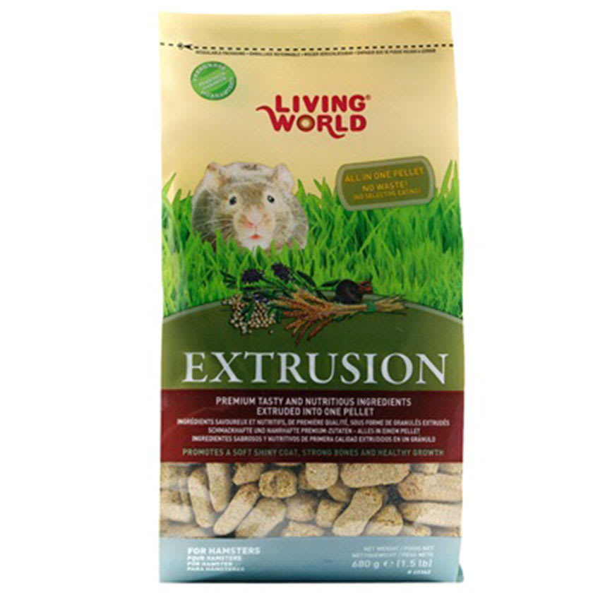 LIVING WORLD ALIMENTO EXTRUIDO HAMSTER 680 GR1