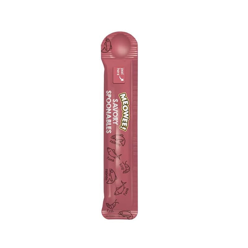 MEOWEE SPOON CHICKEN, SALMON AND DUCK, 4TB, 56GR2