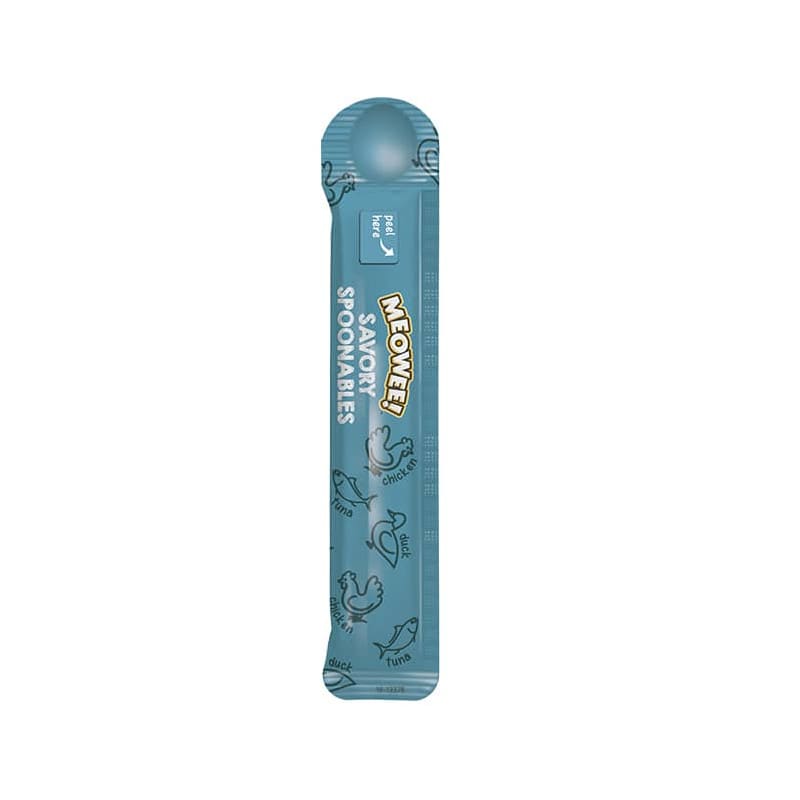 MEOWEE SPOON TUNA,CHICKEN AND DUCK, 4TB, 56GR3