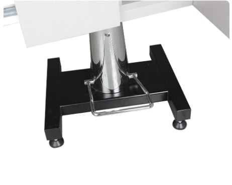 MESA HIDRÁULICA REDONDA NEGRA CON GABINETE4