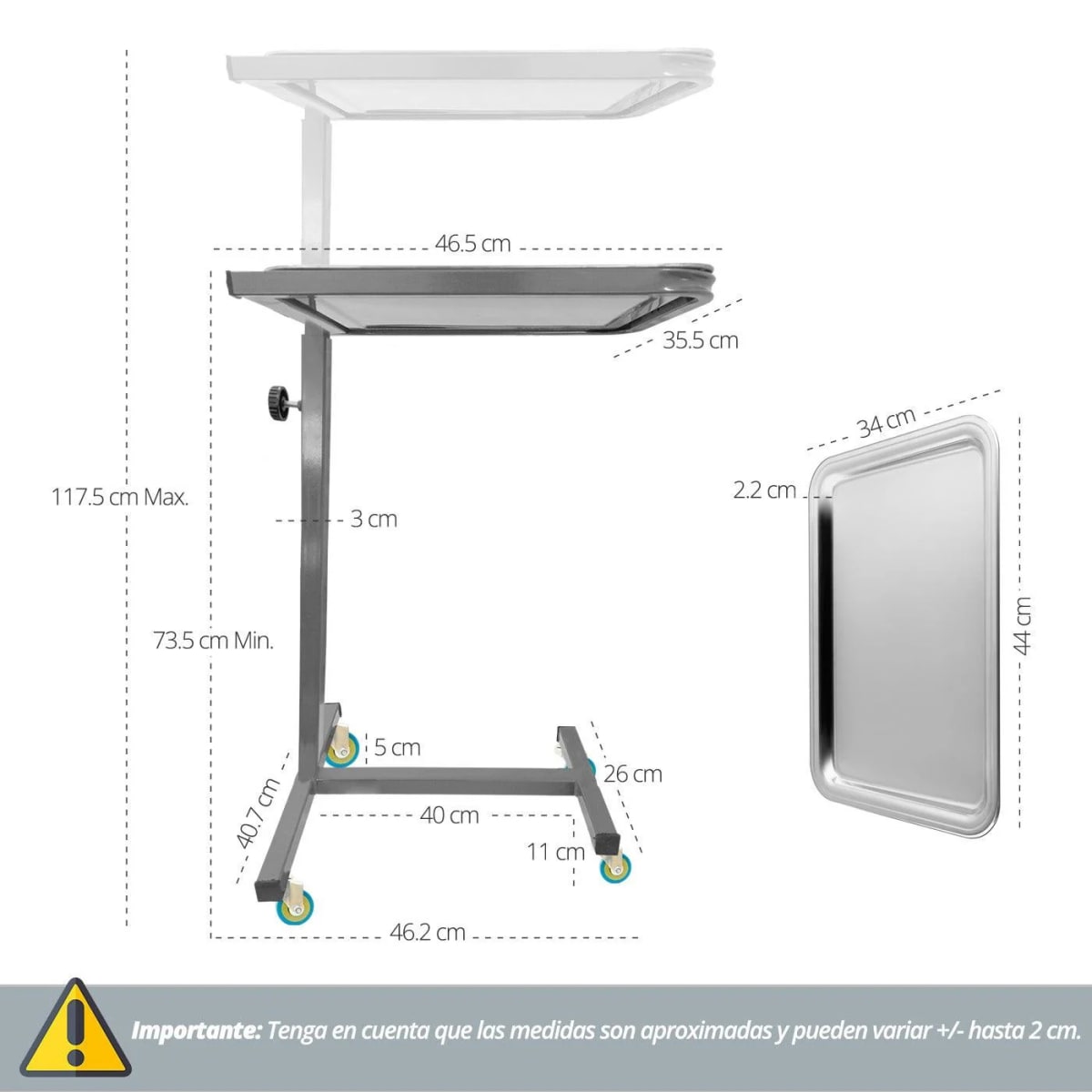 MESA INSTRUMENTAL CON RUEDAS (MESA MAYO)3