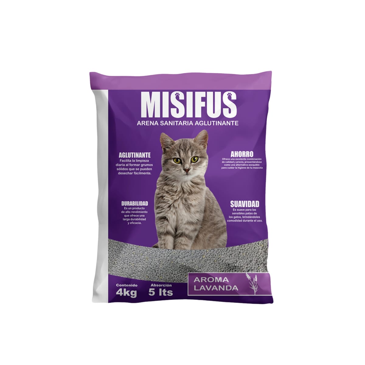 ARENA MISIFUS LAVANDA 8 KG2