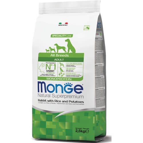 Monge All breed rabbits 2,5 Kg1