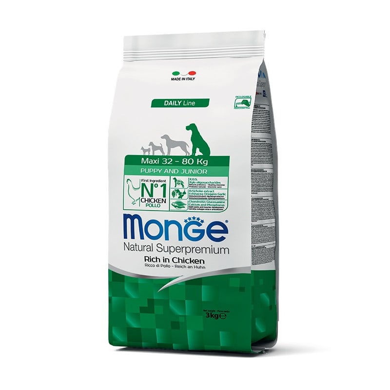 MONGE MAXI PUPPY POLLO 12 KG1
