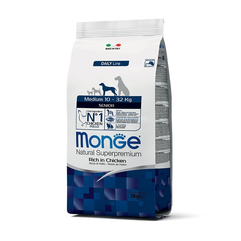 Monge Medium Senior Chicken 12 kg1