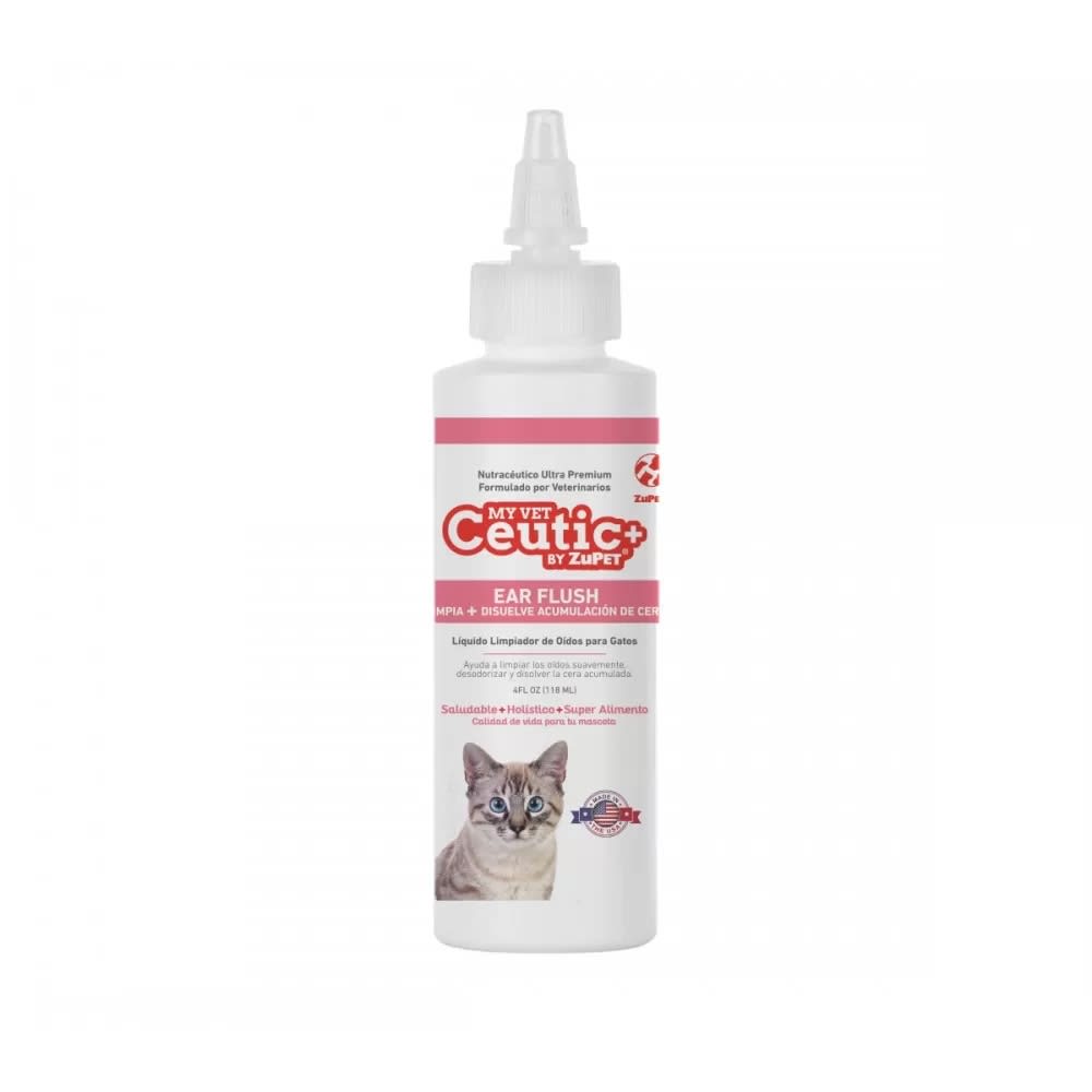 LIMPIADOR OTICO MY VET CEUTIC+ EAR FLUSH 118 ML1