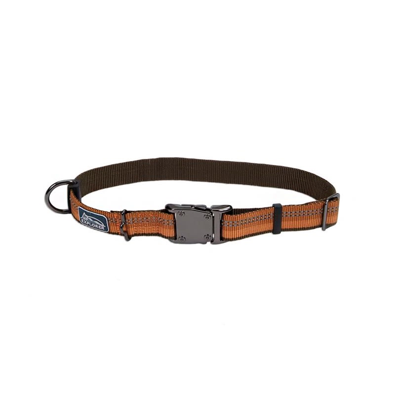COASTAL K9 EXPLORER COLLAR NARANJA S/M1