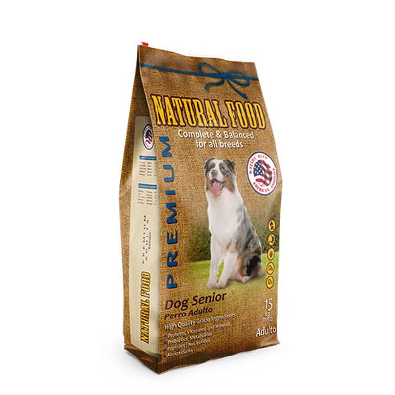 Natural Food Perro Senior 15 kg1