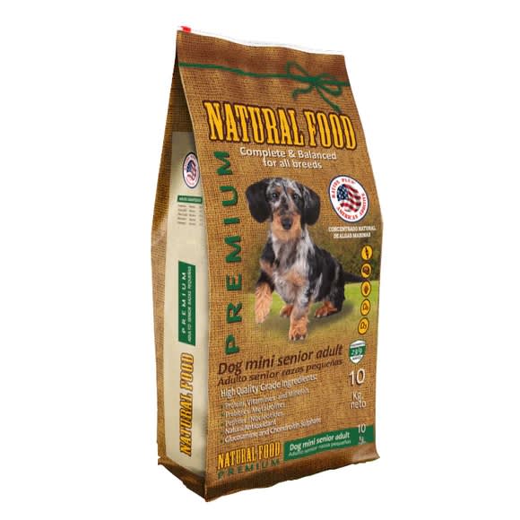 Natural Food Perro Senior Razas Pequeñas 10 kg1