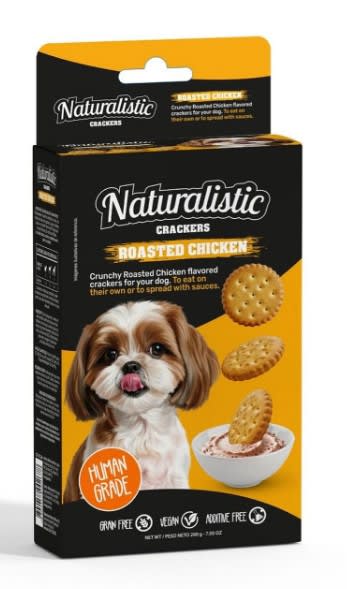 NATURALISTIC CRACKERS ROASTED CHICKEN, 200 GR1