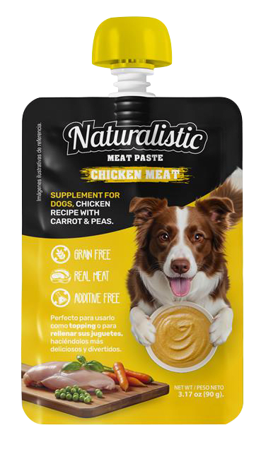 NATURALISTIC MEAT PASTE CHICKEN 90 GR2