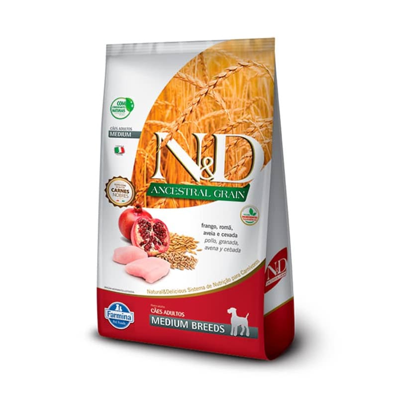 N&D ANCESTRAL POLLO PERRO ADULTO MEDIUM 10 KG1