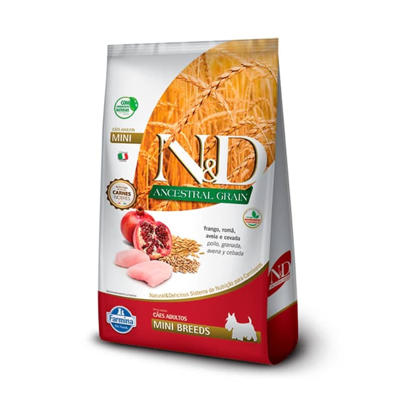 N&D ANCESTRAL CANINE FRANGO ADULT MINI 2,5KG1