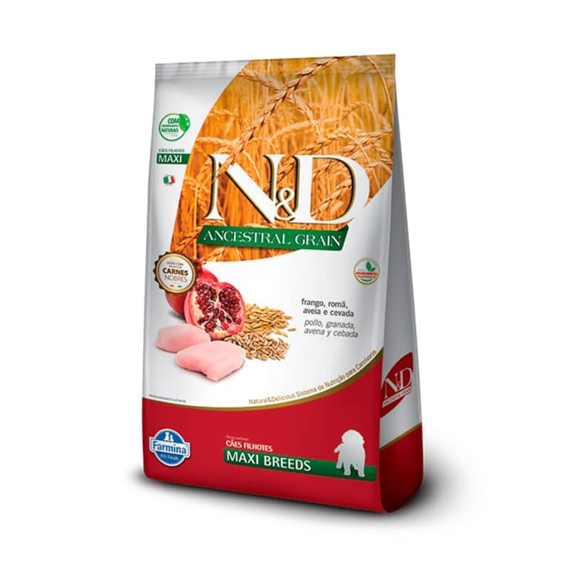 N&D ANCESTRAL POLLO PERRO PUPPY MAXI 10 KG1