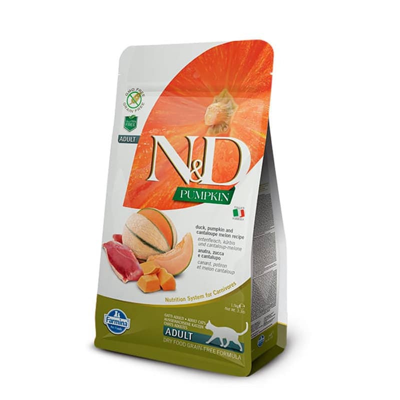 N&D PUMPKIN FELINE PATO MELÓN 1,5 KG1