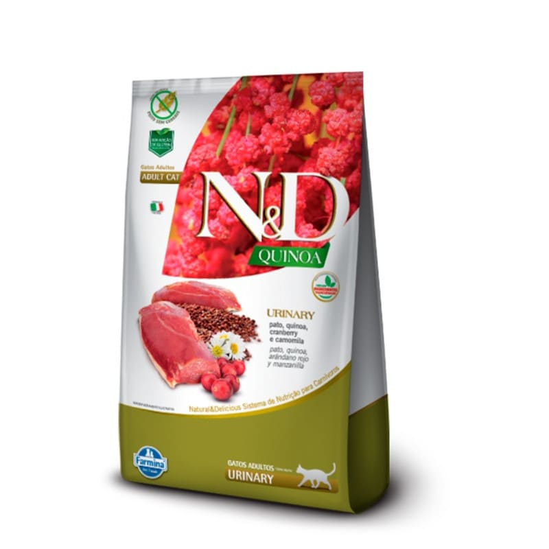 N&D QUINOA FELINE URINARY PATO 1,5 KG1