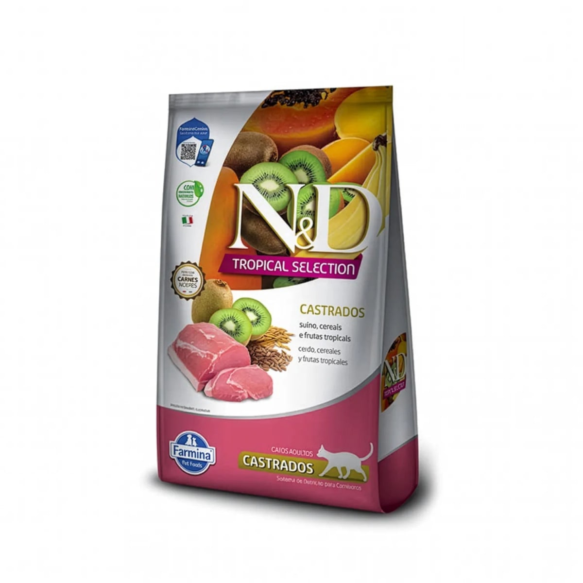 N&D TROPICAL GATO CASTRADO CERDO 7 KG1