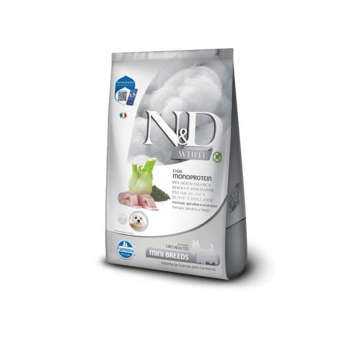 N&D WHITE ESPIRULINA PERRO ADULTO MINI 2 KG4