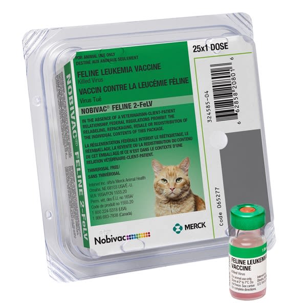 NOVIBAC FELV - CAJA 5 DOSIS1