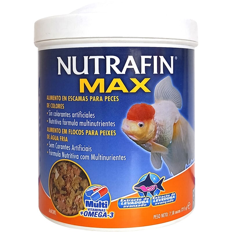 NUTRAFIN MAX ESCAMAS PECES AGUA FRIA 215G1