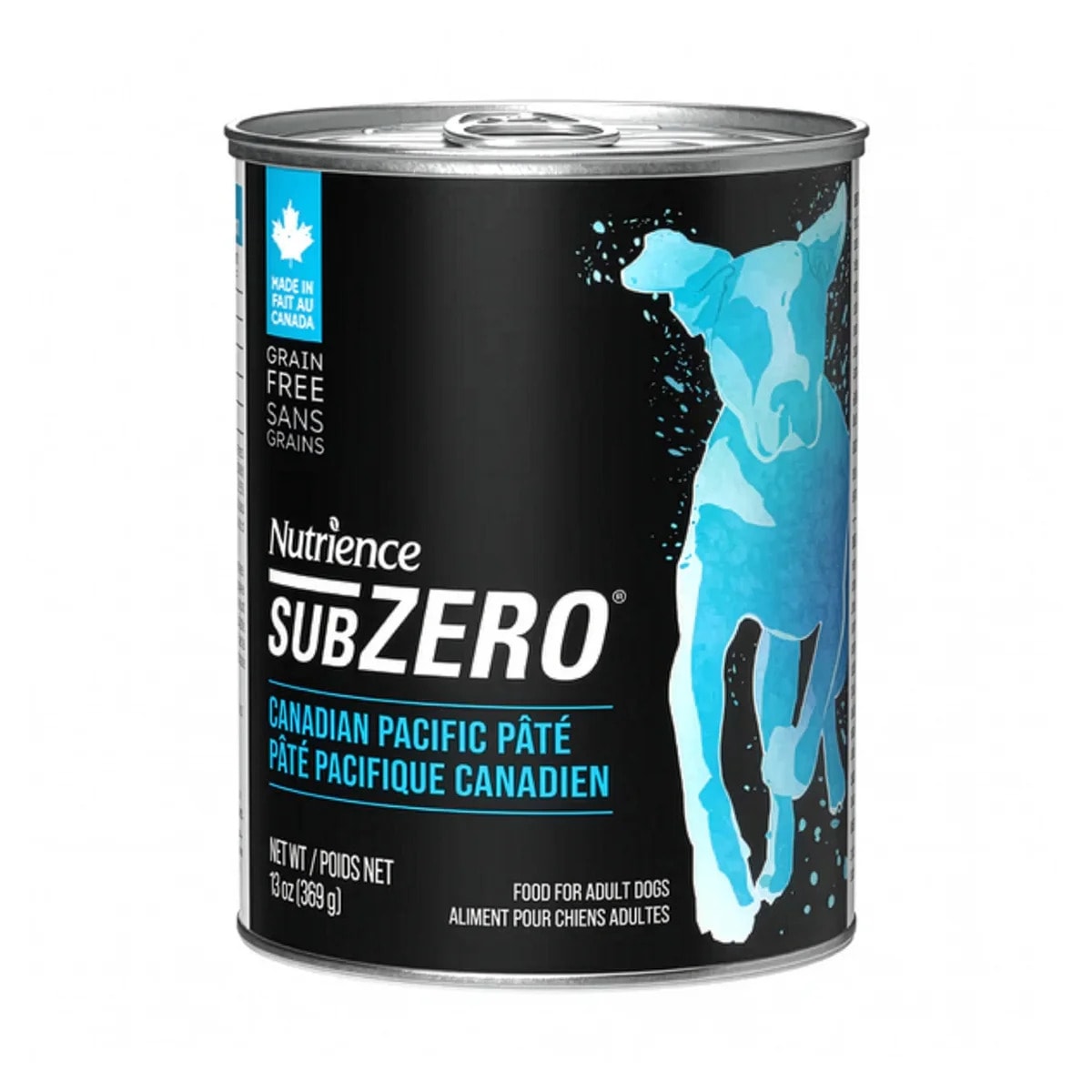 NUTRIENCE LATA PERRO SUBZERO CANADIAN  PATÉ 369 GR1