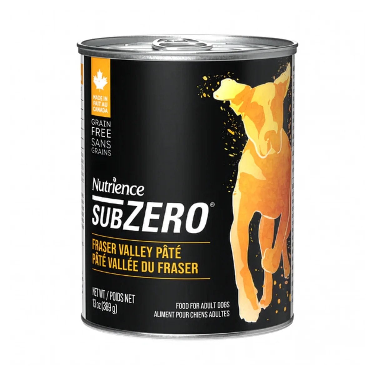 NUTRIENCE LATA PERRO SUBZERO FRASER VALLEY PATÉ 369 GR1