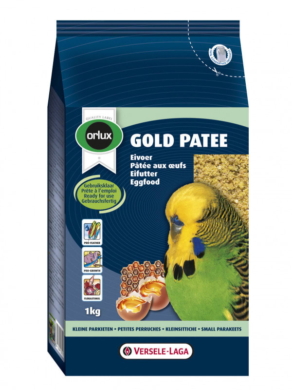 ALIMENTO GOLD PATEE PEQUEÑOS PERICOS ORLUX (1 KG)1