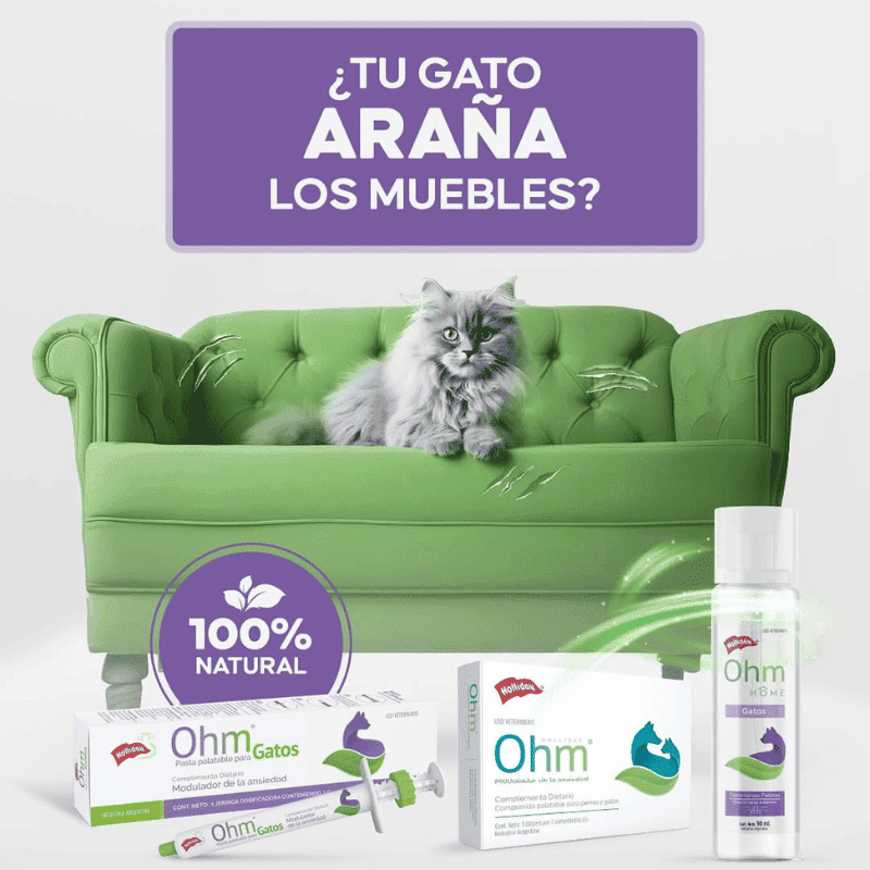 OHM MODULADOR DE ANSIEDAD VALERIANA PASTA PARA GATOS 7 GR2