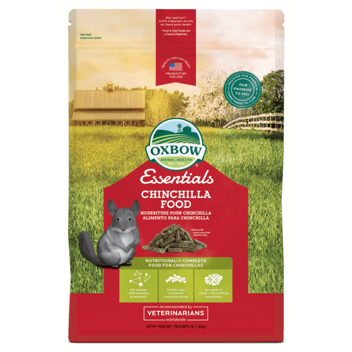 ALIMENTO ESSENTIALS CHINCHILLA DELUXE DIET 2,28KG1